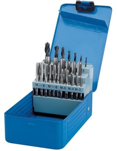 DRAPER Metric Tap and HSS Drill Set 28pcs