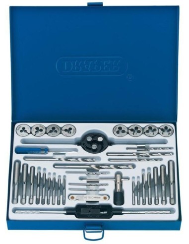 Set de burghie HSS și robinet metric DRAPER 37 buc