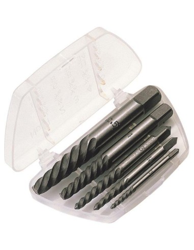 DRAPER Screw Extractor Set Carbon Steel 5 pcs