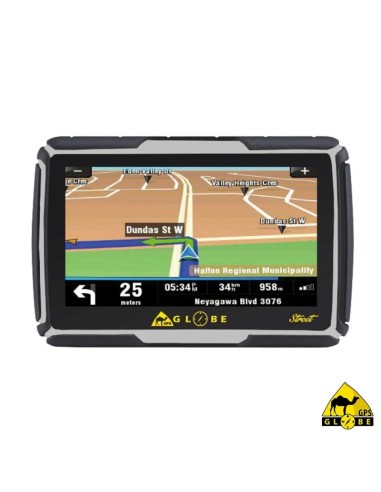 GPS Globe Street - impermeabil IP67 - ecran 4,3'' - Harta Europei