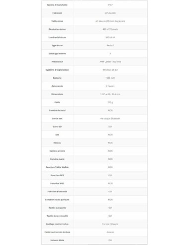 GPS Globe Street - impermeabil IP67 -...