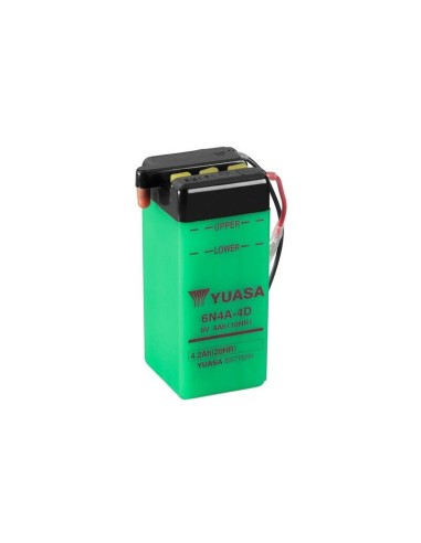 YUASA Battery Conventional without Acid Pack - 6N4A-4D