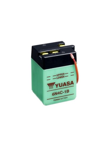 YUASA Battery Conventional without Acid Pack - 6N4C-1B