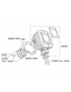POLINI Cylinder Kit - Ø40mm...
