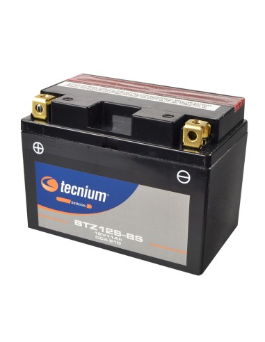 TECNIUM Battery Maintenance Free with Acid Pack - BTZ12S-BS