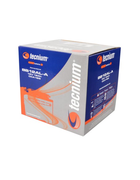 TECNIUM Battery Conventional with Acid Pack - BB12AL-A