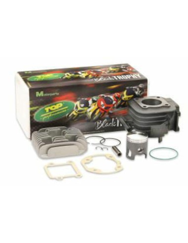 TOP PERFORMANCES Black Trophy Cylinder Kit - Ø40mm MBK/Yamaha