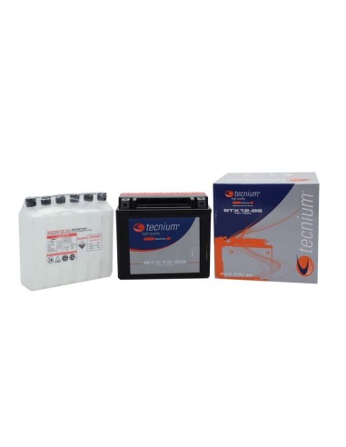 TECNIUM Battery Maintenance Free with Acid Pack - BTX20L-BS