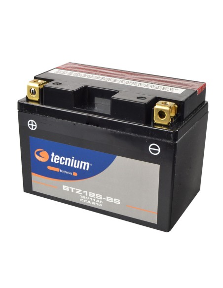 TECNIUM Battery Maintenance Free Factory Activated - BTZ12S