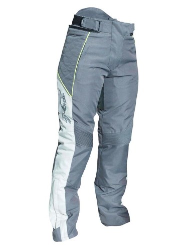 RST Ladies Gemma Pants Textile Grey/Flo Yellow Size S Women