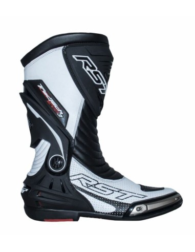 RST TracTech Evo 3 CE Boots Sports Leather - White Size 38