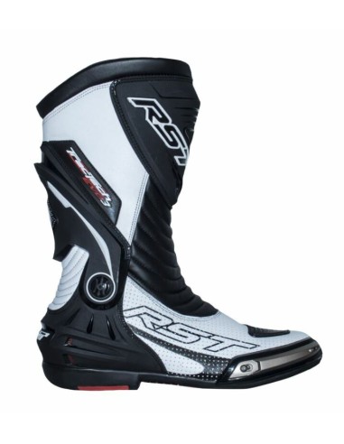 RST TracTech Evo 3 CE Boots Sports Leather - White Size 48