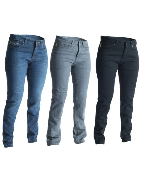 RST Pantaloni de damă, cu croiala în formă de aramidă, pentru femei, textil - gri Mărimea L