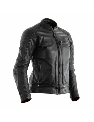 RST Roadster II CE Women Jacket Leather - Black Size XL