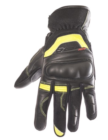 RST Urban Air II CE Gloves Leather/Textile - Flo Yellow Size S/08