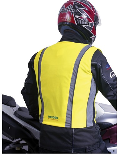 Vestă reflectorizantă activă OXFORD Brighttop - Galben Mărimea XXL (50-54)