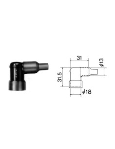 NGK Spark Plug Cap - LB01EHF