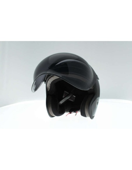 V PARTS Bubble black universal helmet shield with flip-up