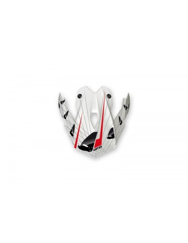 VISOR FOR UFO COSMIC HELMET IN WHITE