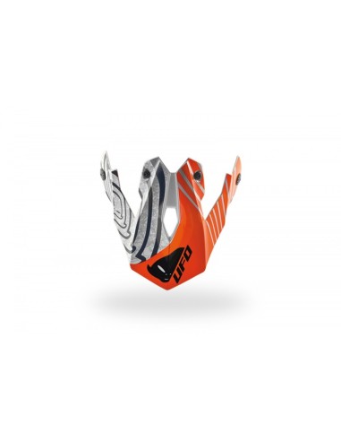 VISOR FOR UFO SHOCK ORANGE HELMET