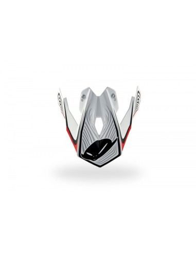 VISOR FOR UFO X-ZONE HELMET IN WHITE