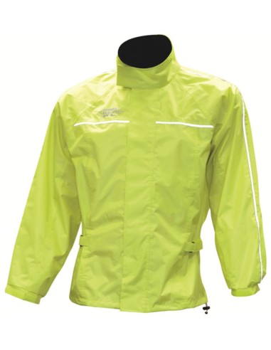 OXFORD Rain Jacket in Fluorescent Yellow, size M