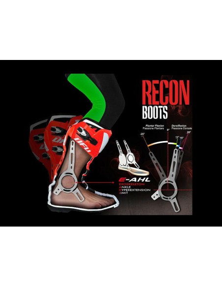 UFO Recon E-AHL Boots White Size 43