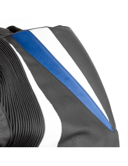 RST Tractech EVO 4 Jacket Leather - Black/Blue/White Size M