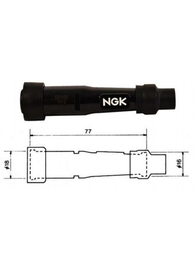 NGK Spark Plug Cap - SB10E