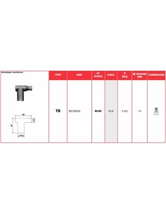NGK Spark Plug Cap - TB05EMA 2