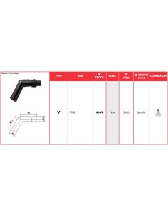 NGK Spark Plug Cap - V05E 2
