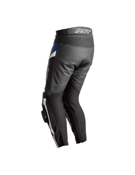 RST Tractech Evo 4 CE Leather Pants - Black/Blue/White Size S