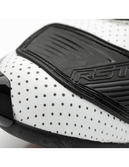 RST Tractech Evo 3 Short Boots CE - White/Black Size 38