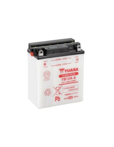 YUASA Battery Conventional without Acid Pack - YB12A-A