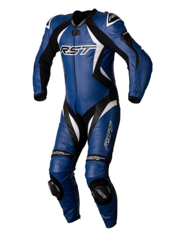 RST Tractech EVO 4 CE Leather Suit - Blue/Black/White Size EU50/S