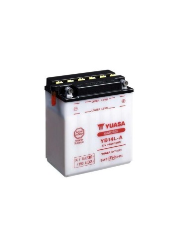 YUASA Battery Conventional without Acid Pack - YB14L-A