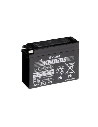 YUASA Battery Maintenance Free with Acid Pack - YT4B-BS