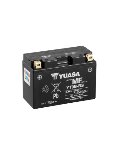 YUASA Battery Maintenance Free with Acid Pack - YT9B-BS