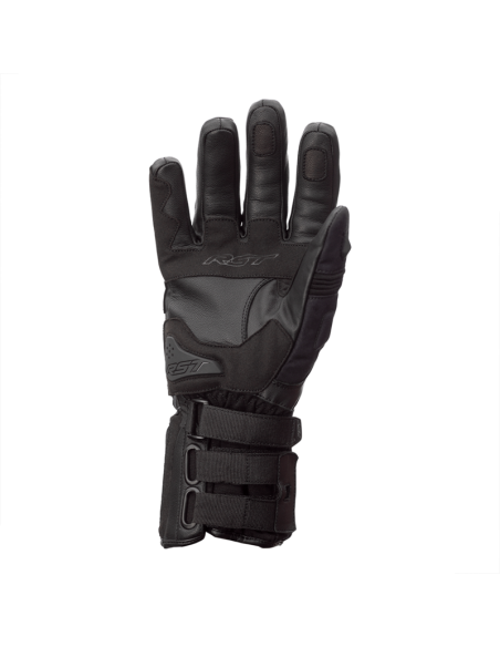 RST X-Raid Waterproof CE Gloves - Black Size 8