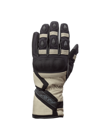 RST X-Raid Waterproof CE Gloves - Magnesium/Black Size 8