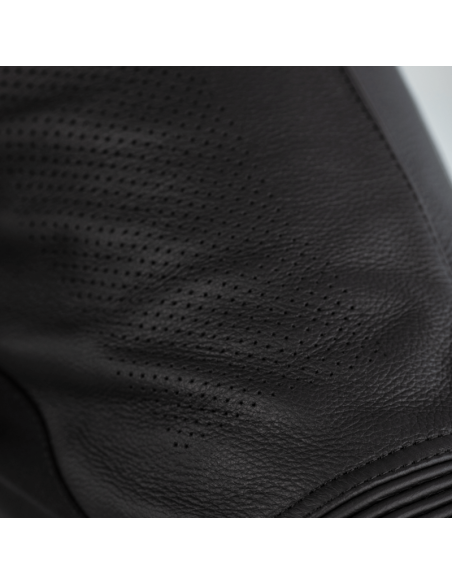 Pantaloni din piele RST Sabre CE - negru/negru Mărimea XL picior scurt