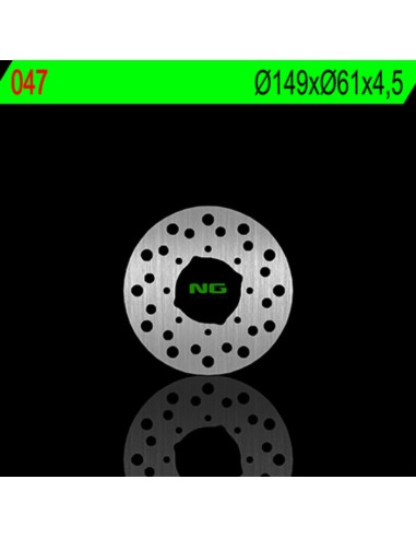 NG BRAKES Round Fixed Brake Disc