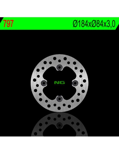 NG BRAKES Round Fixed Brake Disc