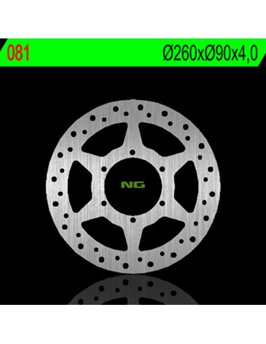 NG BRAKES Round Fixed Brake Disc