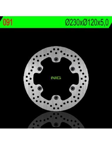 NG BRAKES Round Fixed Brake Disc