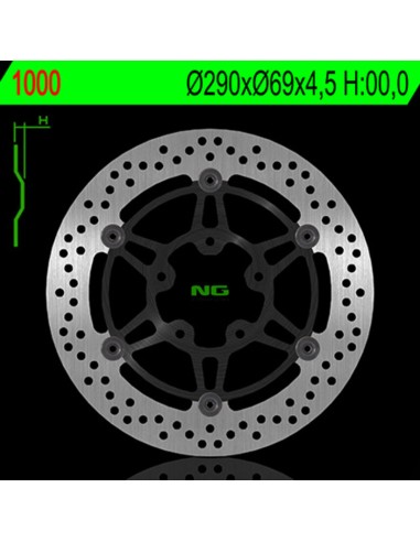 NG BRAKES Round Floating Brake Disc