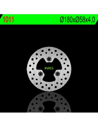 NG BRAKES Fix Brake Disc - 1011