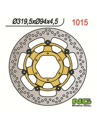 NG BRAKES Round Floating Brake Disc