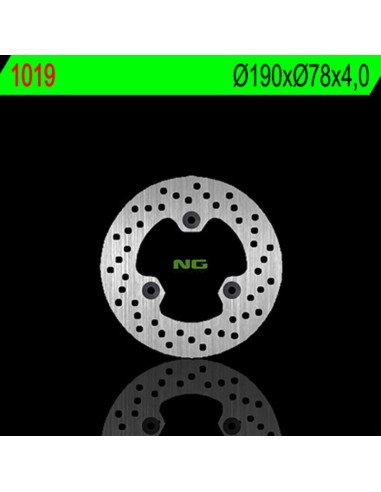 NG BRAKES Round Fixed Brake Disc