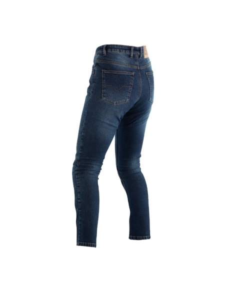 Jean textil pentru femei RST x Kevlar® Tapered-Fit, întăriți cu CE - Albastru noapte Mărimea XXL picior scurt